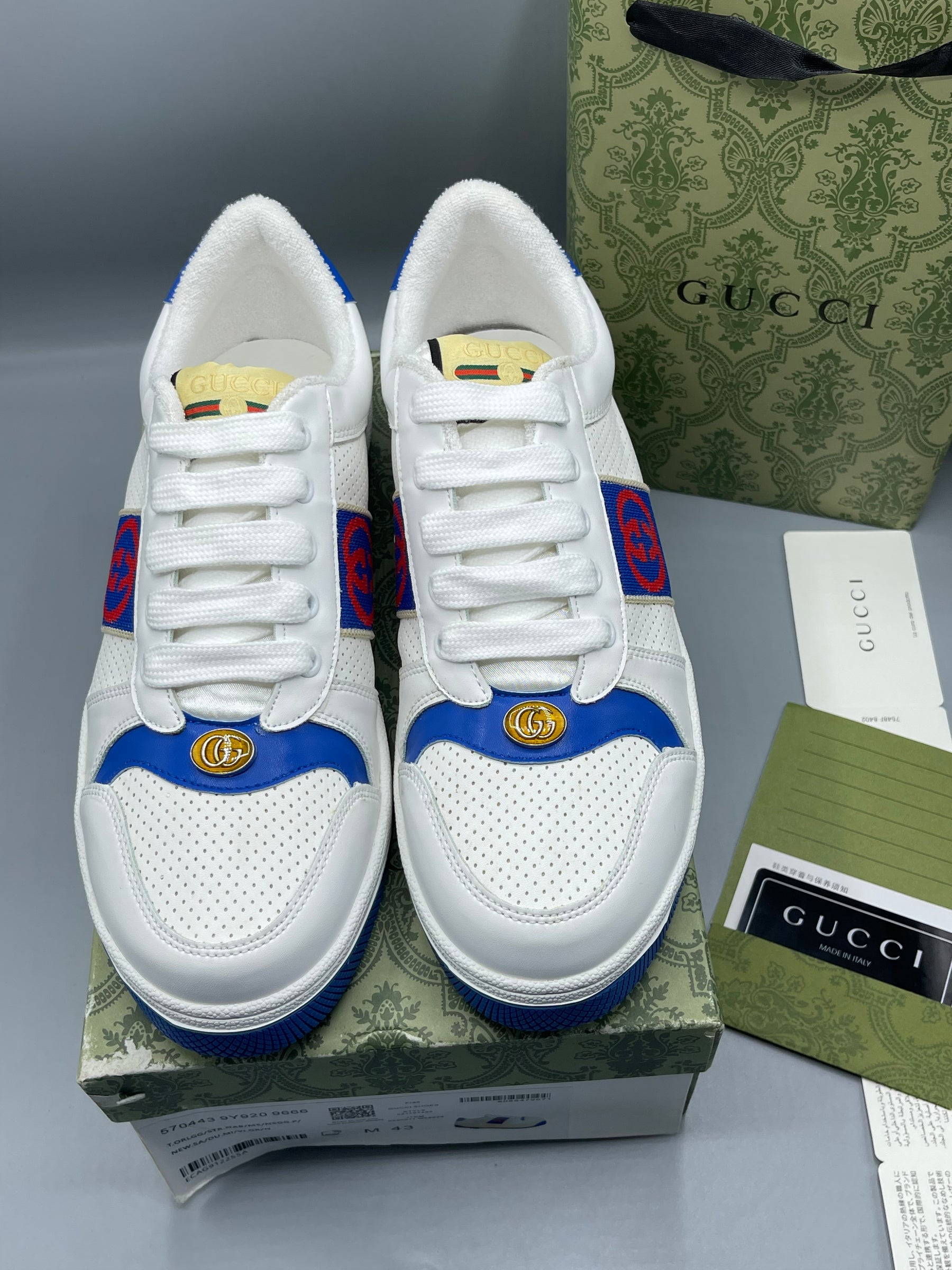 Gucci sneaker made in Italy