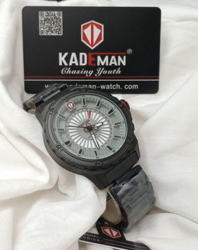 *KADEMAN*
*Original Watch* 
*Japanese Machine*
*Stainless steel chain*
*Det working*
 *With Original box and paperback*